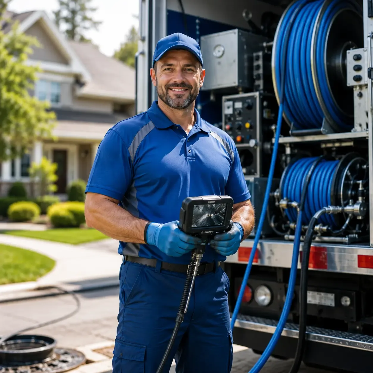 Local outdoor drain cleaning specialists in Moxahala, OH